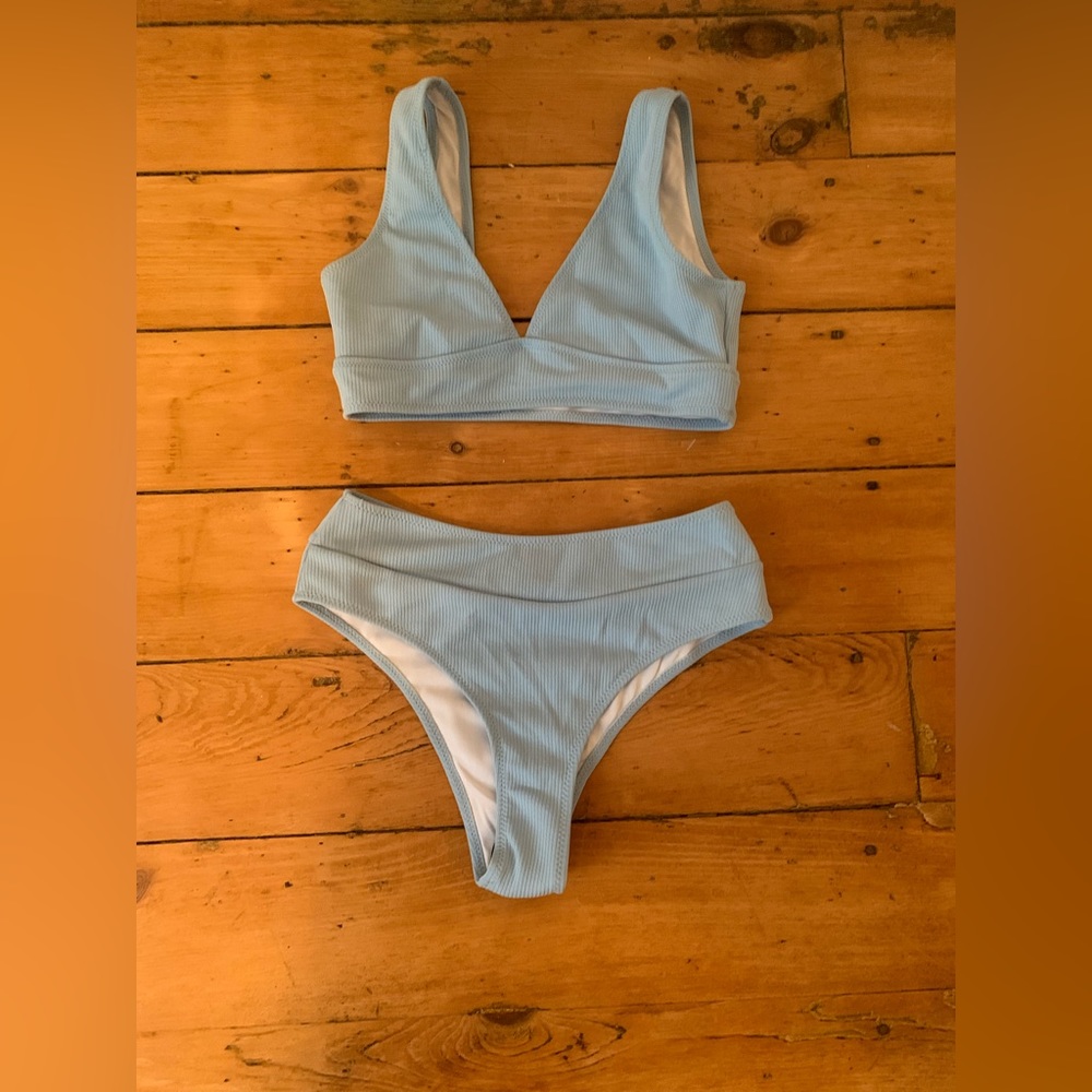 SHEIN Baby Blue Bikini